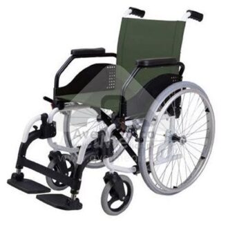 CADEIRA DE RODAS LATINA COMPACT 40 RODA GRANDE VERDE ESCURO