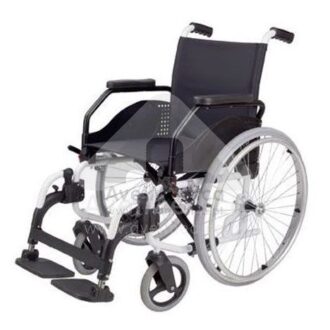 CADEIRA DE RODAS LATINA COMPACT 43 RODA GRANDE PRETA