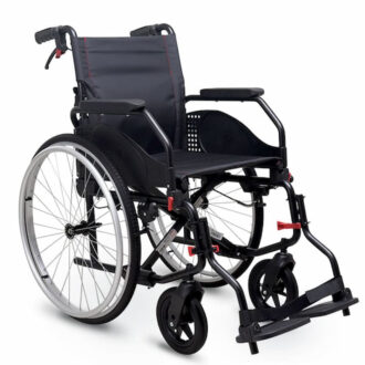 CADEIRA DE RODAS LATINA COMPACT 43 RODA GRANDE RED EDITION