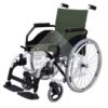 CADEIRA RODAS LATINA COMPACT 46 RODA TRÂNSITO MACIÇA VERDE 2
