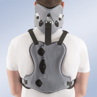 COLAR CERVICAL BIVALDO COM SUPORTE TORÁCICO TM TIPO MINERVA 2