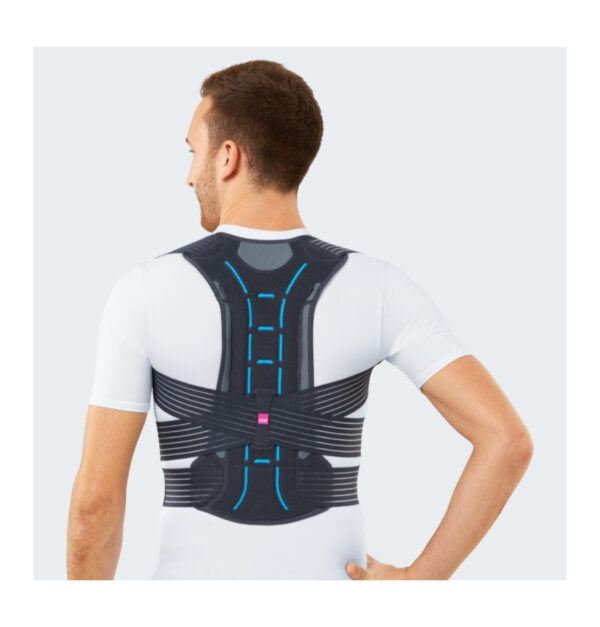 CORRETOR POSTURAL PROTECT.CSB M CINZA MEDI