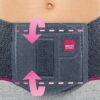 CINTA SACROLOMBAR LUMBAMED BASIC 664 HOMEM V GRAFITE MEDI 3