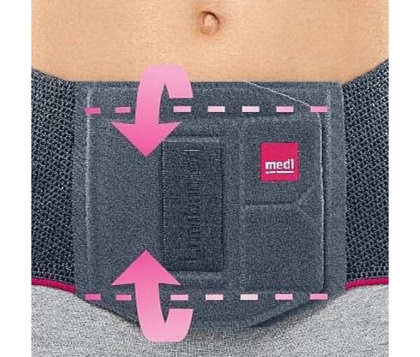 CINTA SACROLOMBAR LUMBAMED BASIC 664 HOMEM V GRAFITE MEDI 3