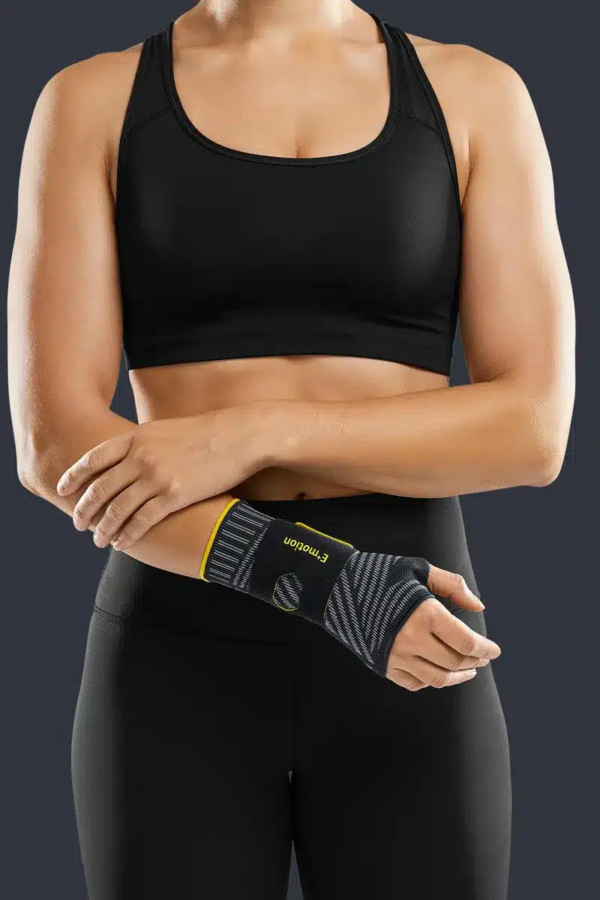 MANUMED ACTIVE E+MOTION LADO ESQUERDO IV PRETO MEDI