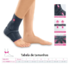 PÉ ELÁSTICO ACHIMED COM CALCANHEIRA EM SILICONE III CINZA ME 2