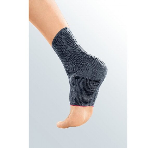 PÉ ELÁSTICO LEVAMED COM ALMOFADAS EM SILICONE III CINZA MEDI