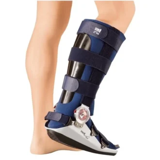 BOTA REGULÁVEL EM FLEXÃO E EXTENSÃO ROM WALKER L PRETA MEDI 2