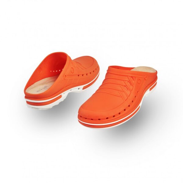 SOCA CLOG LARANJA BRANCO 35/36 (WOCK) 5