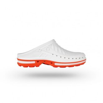 SOCA CLOG BRANCO LARANJA 47/48 (WOCK)