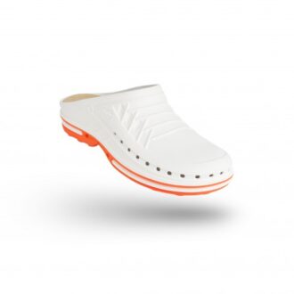 SOCA CLOG BRANCO LARANJA 47/48 (WOCK) 2