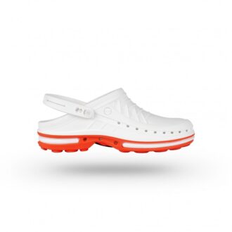 SOCA CLOG BRANCO LARANJA 47/48 COM TIRA (WOCK)